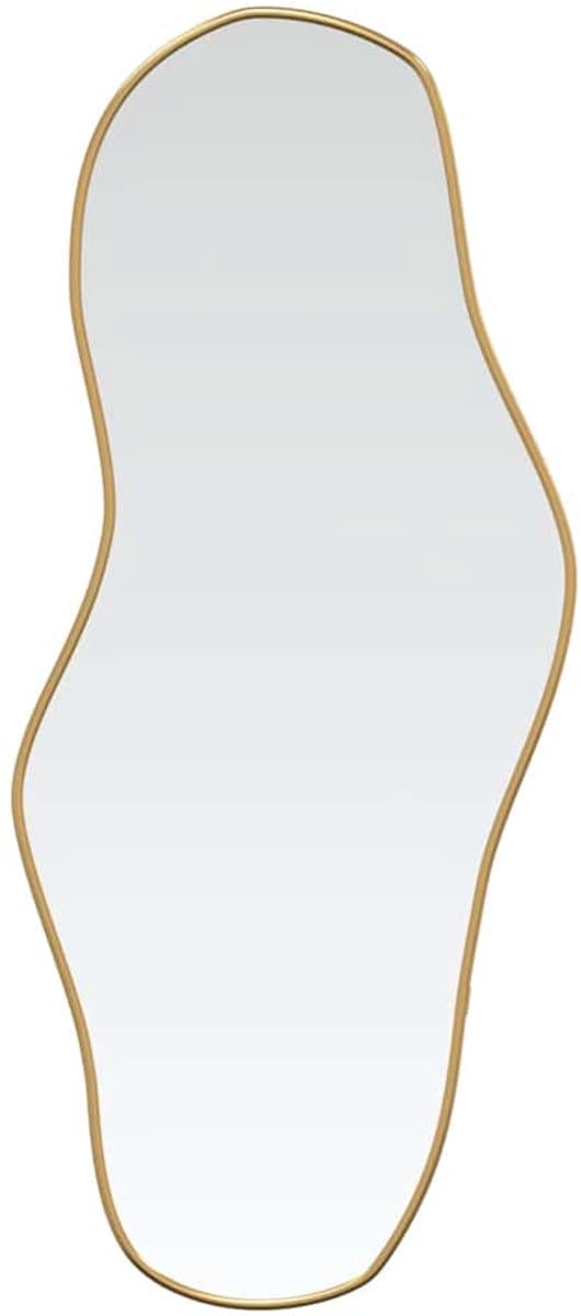 vidaXL wandspiegel goud 60 x 25 cm