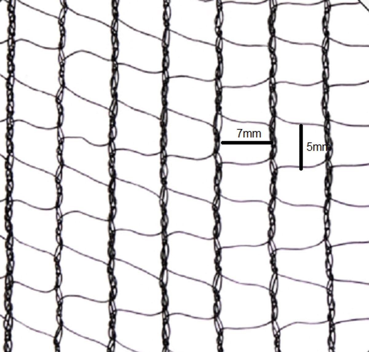 vijvernet - afdeknet - bladnet - 6m x 25 m - 5x7mm maaswijdte