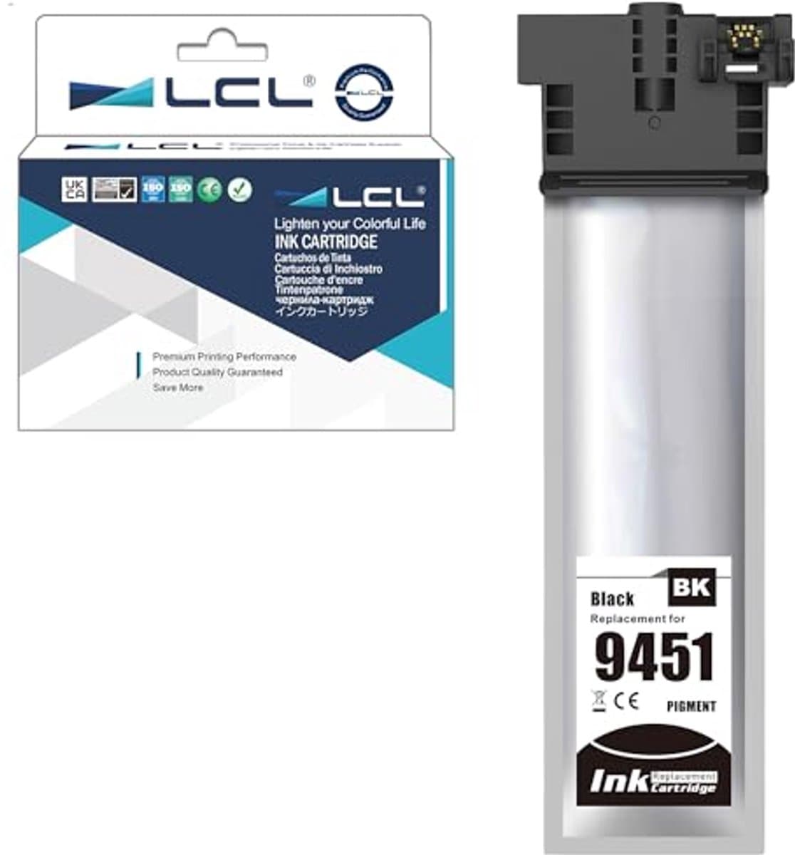 Compatibele inktcartridge T9451 - Zwart voor WF-C5210, WF-C5290 en meer