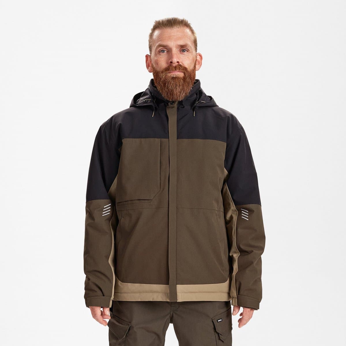 Engel Entire winterjack 1429-176 - Forest Green / Black - 2XL