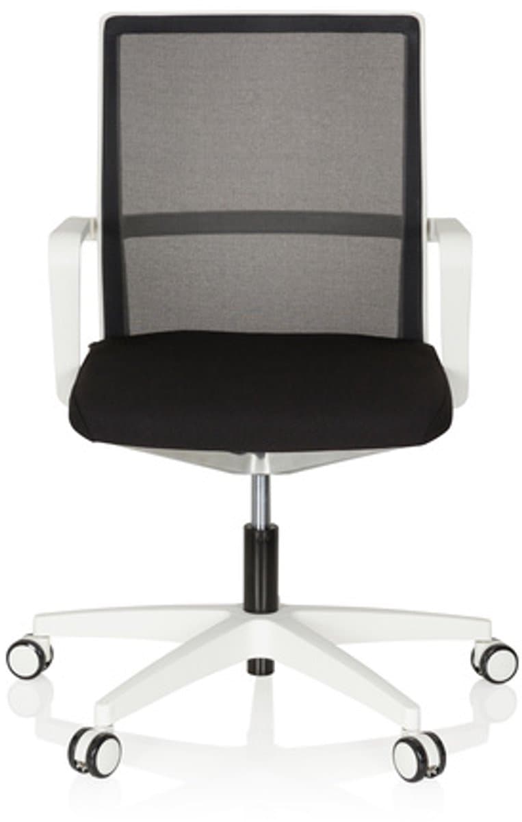 Bureaustoel MOVE-TEC NET 3D netstof wit / wit hjh OFFICE
