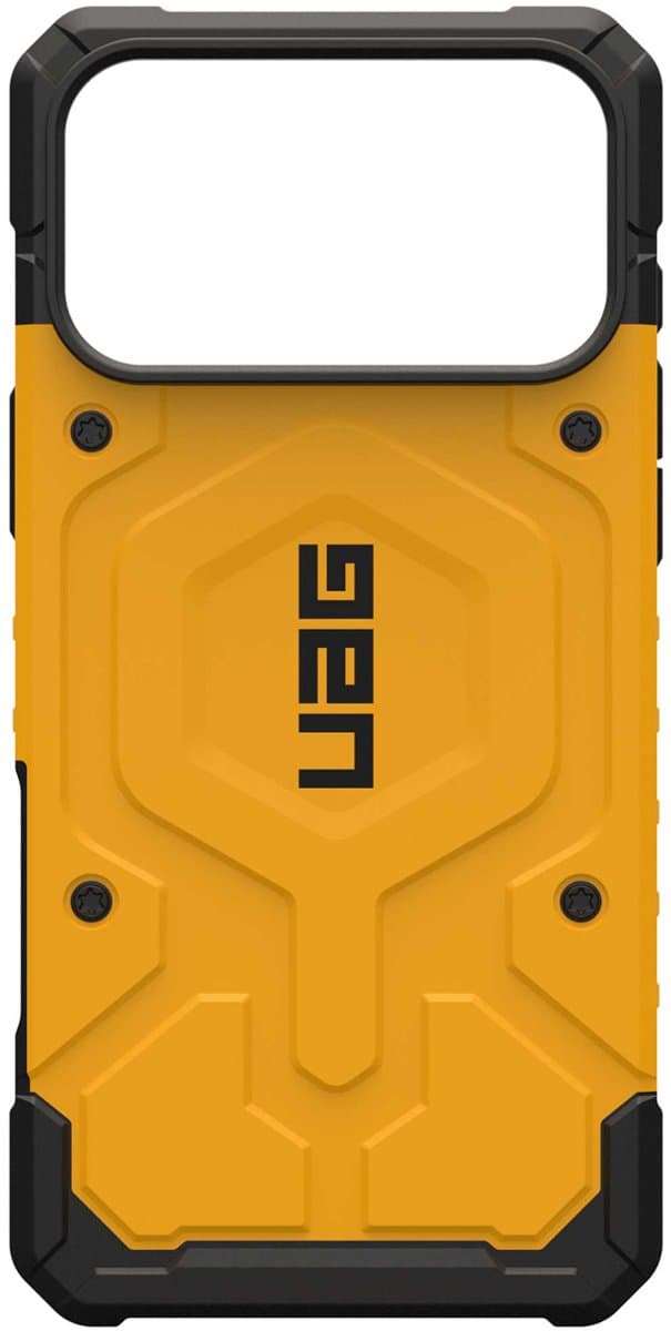 UAG Pathfinder Backcover geschikt voor MagSafe geschikt voor iPhone 17 Pro - Heritage Yellow
