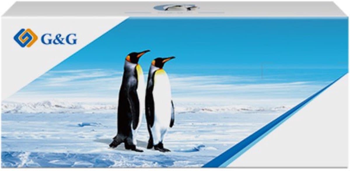 G&G TK580 toner compatibel met Kyocera TK-580K / C / M / Y zwart + 3 kleuren Tonercartridge Huismerk