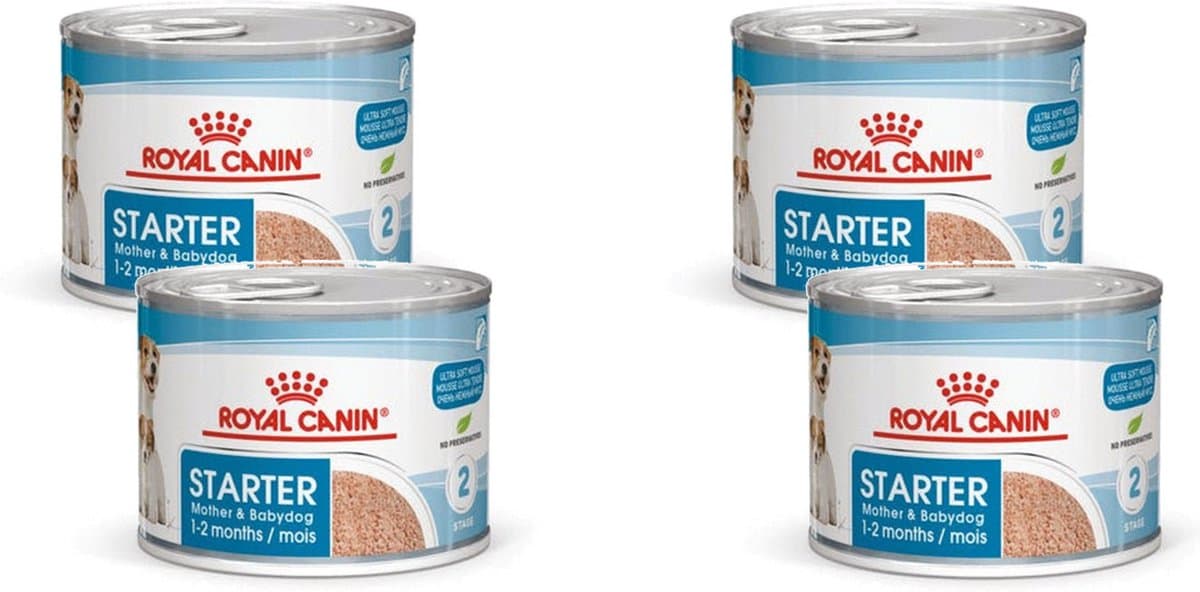 Royal Canin Mini Starter Mother & Babydog - Puppy-Hondenvoer - 4 x 4 kg