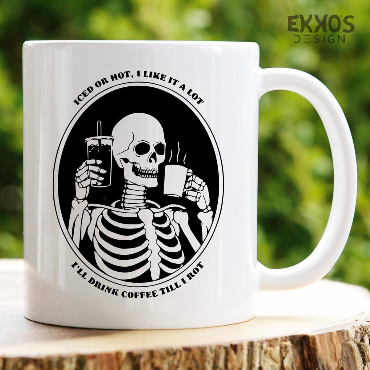 I will drink coffee mok - Koffie persoon - Halloween cadeau - Kerstcadeau - Grappige cadeau - Thee glaze - Mokken - Cadeau voor man - Cadeau voor vrouw - Valentijn cadeautjes - Koffiekopjes