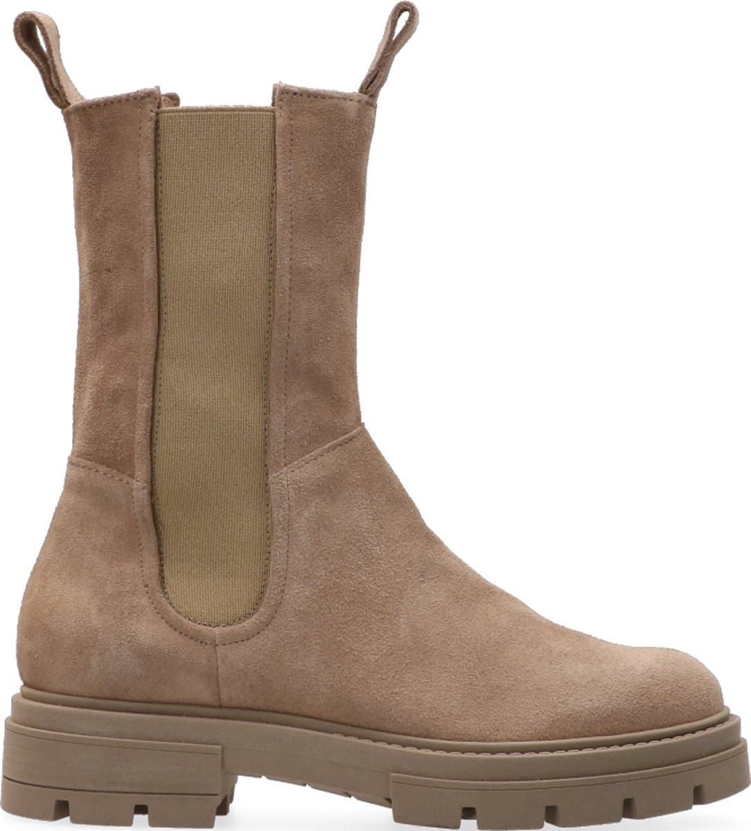 Van Dalen - CHELSEA BOOT SUEDE BEATRIX OPALE - Taupe - 41