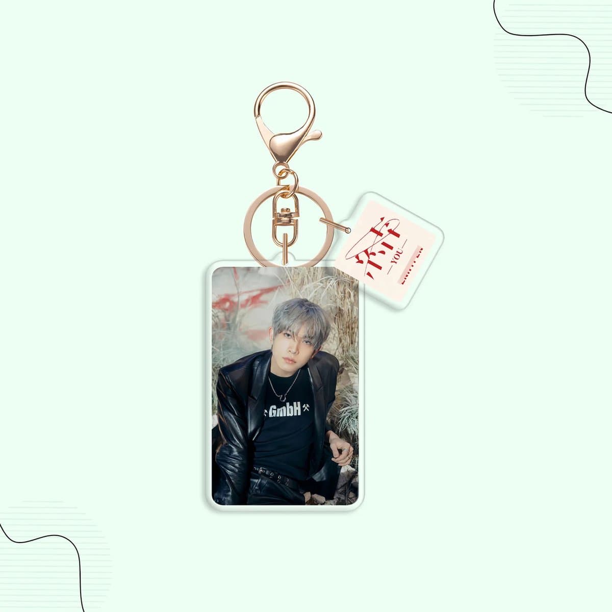 KPOP ENHYPEN ENH Plastic Keyring Acrylic Keychain variant 3 [Sleutelhanger]