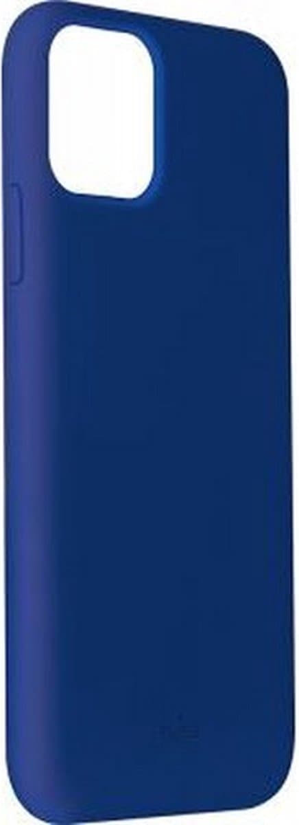 Puro, Hoesje Geschikt voor Apple iPhone 11 Pro Max Siliconen icoon, Blauw