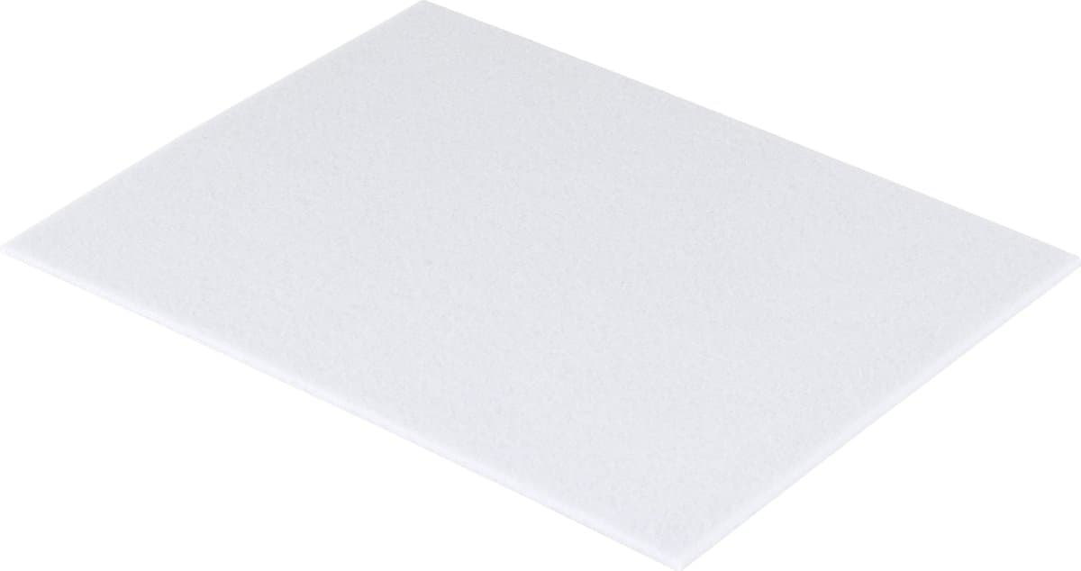 Suki meubelvilt A4 - 300 x 200 mm - Anti kras vloerbescherming - Wit - Zelfklevend