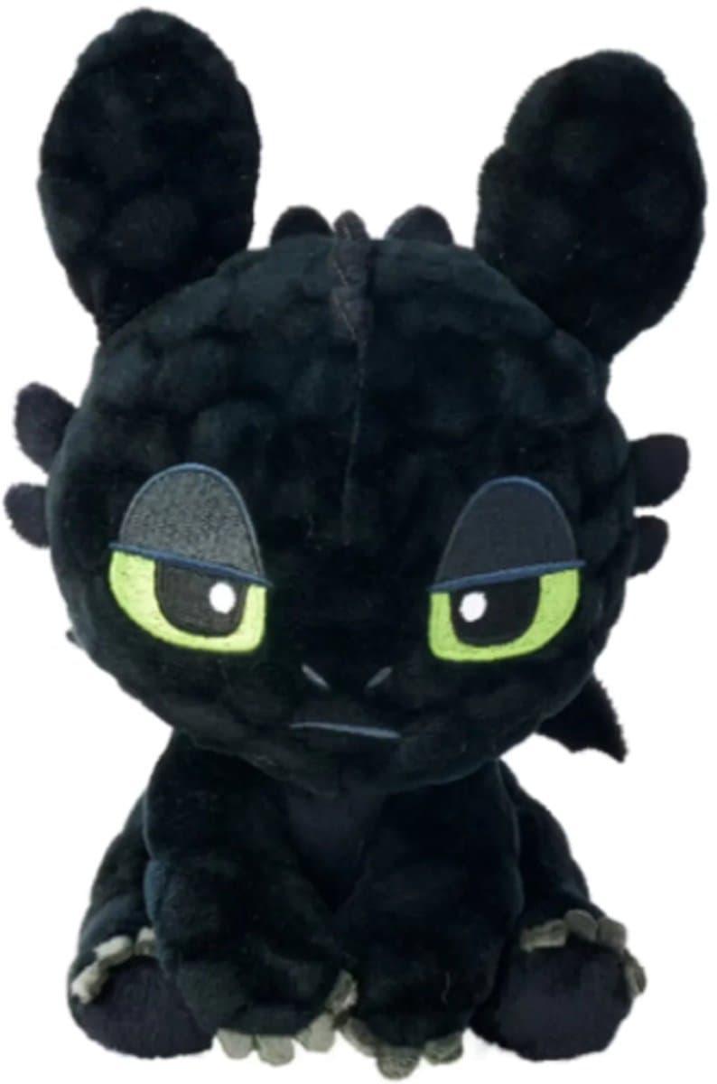 Toothless Baby - Hoe tem je een draak Pluche Knuffel 20 cm - How to Train Your Dragon Plush Toy - Speelgoed Knuffels Kinderen Jongens Meisjes