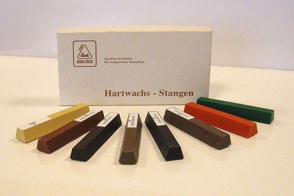 Borma Wachs Harde Stopwas - Licht Blank Eiken (kleur 02) 20 gram - voor houten oppervlakken