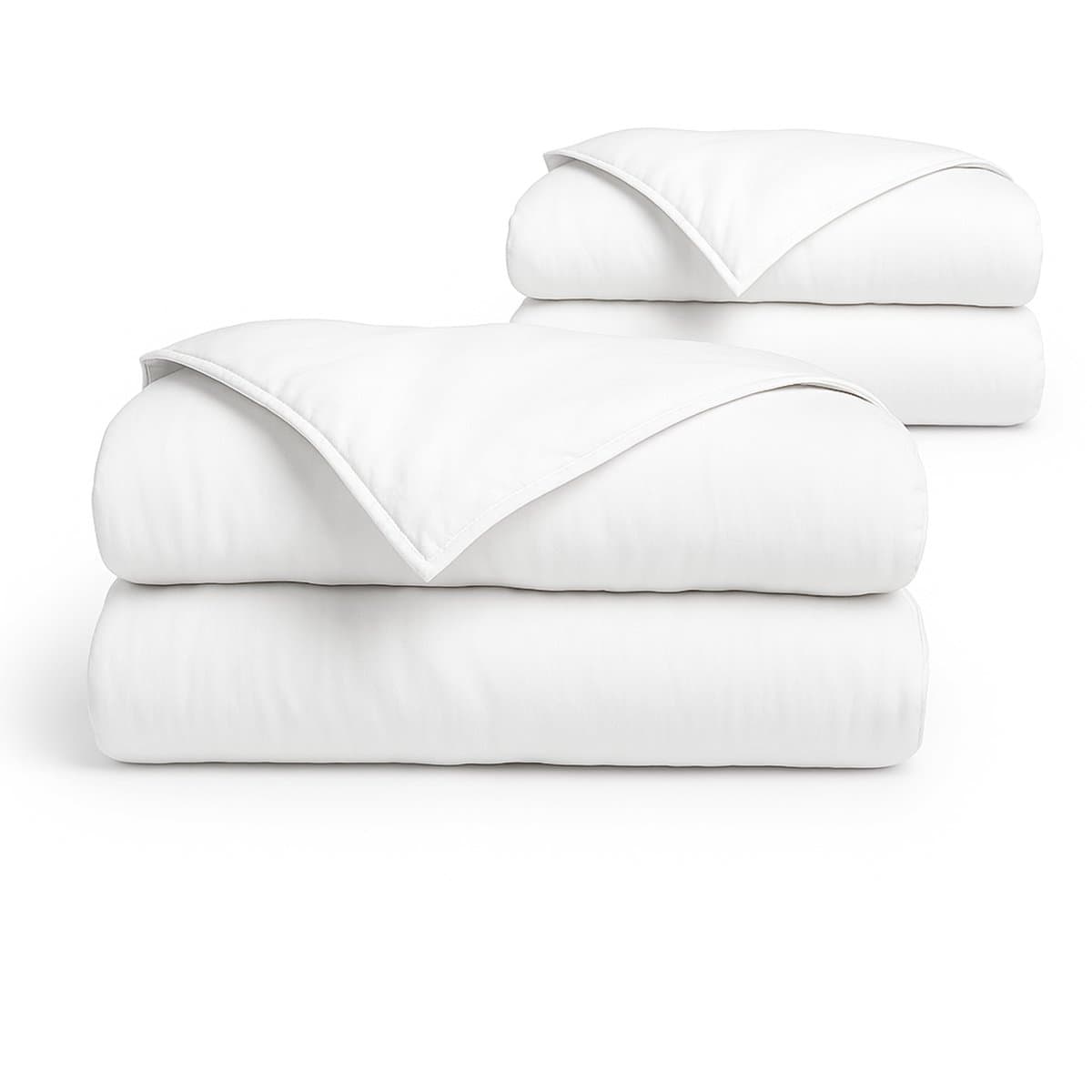 Harmony 4-seizoenen dekbed van zijde 175 + 300 g/m² – katoenen tijk - Silk Heaven - 260x240cm