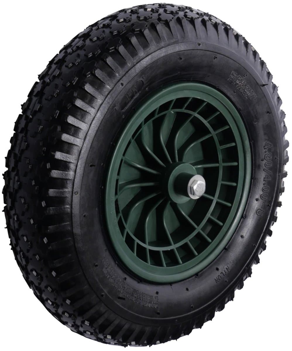 Los massief wiel voor kruiwagen 400 x 100mm