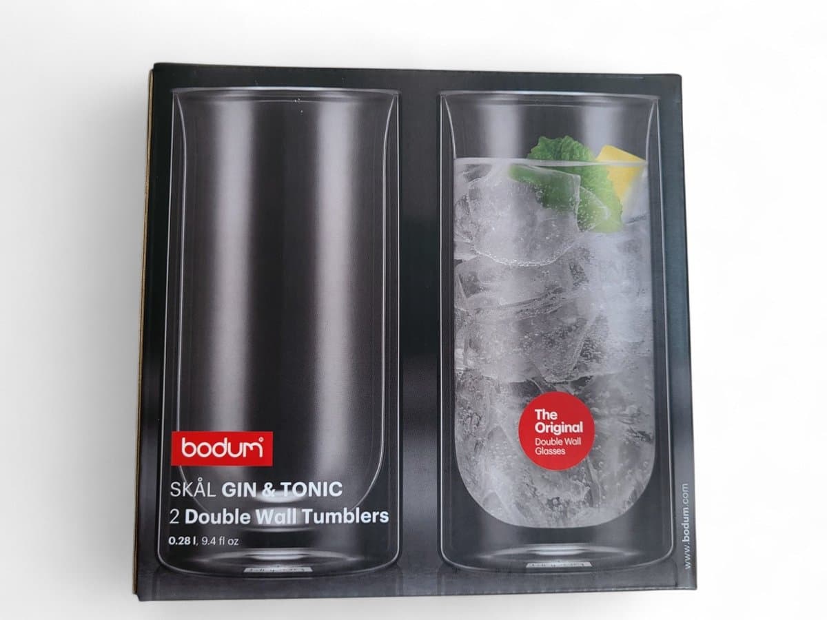 Bodum SKÅL dubbelwandige glazen - 2 stuks, 280 ml