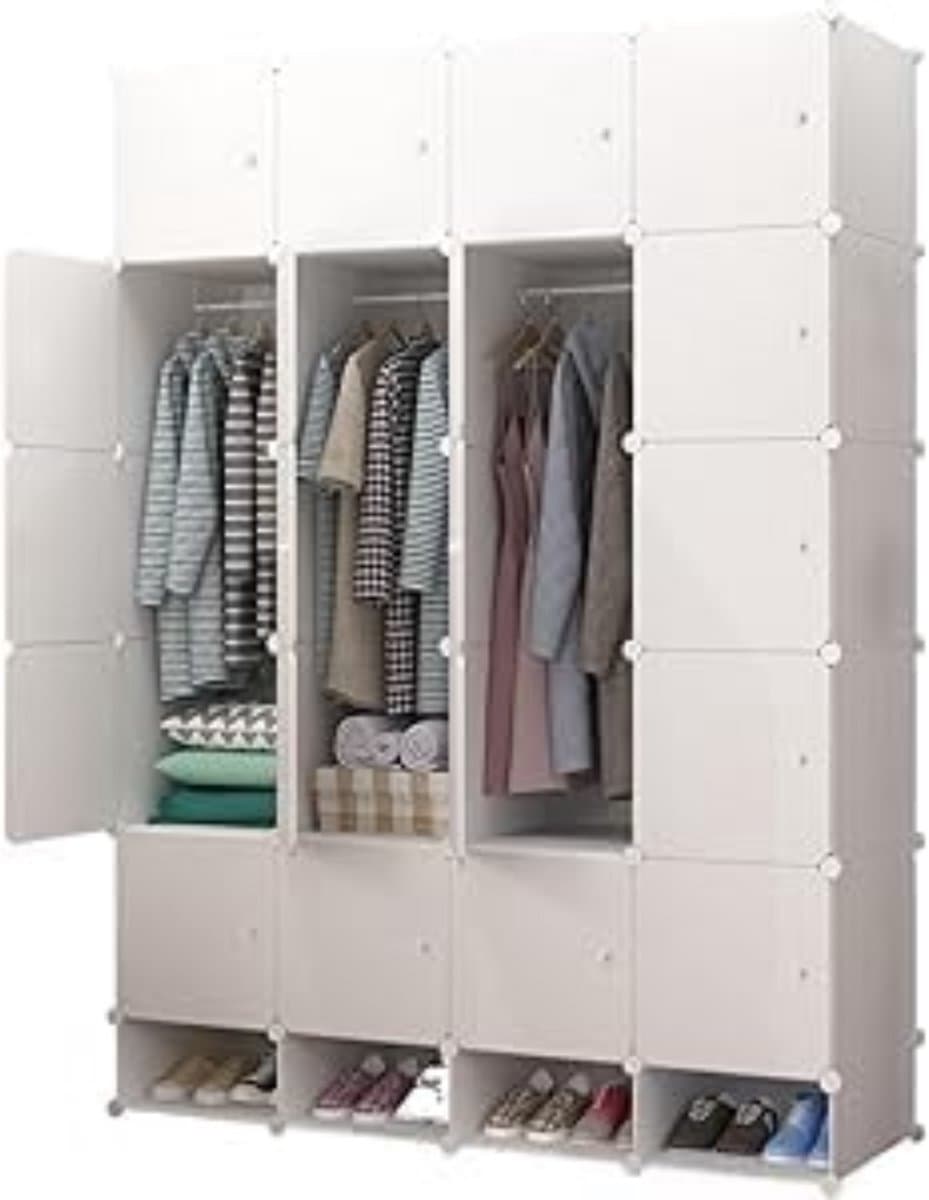 DailySupplies® Dressing Kasten - Kledingkast - Kledingkasten Slaapkamer - Organizer
