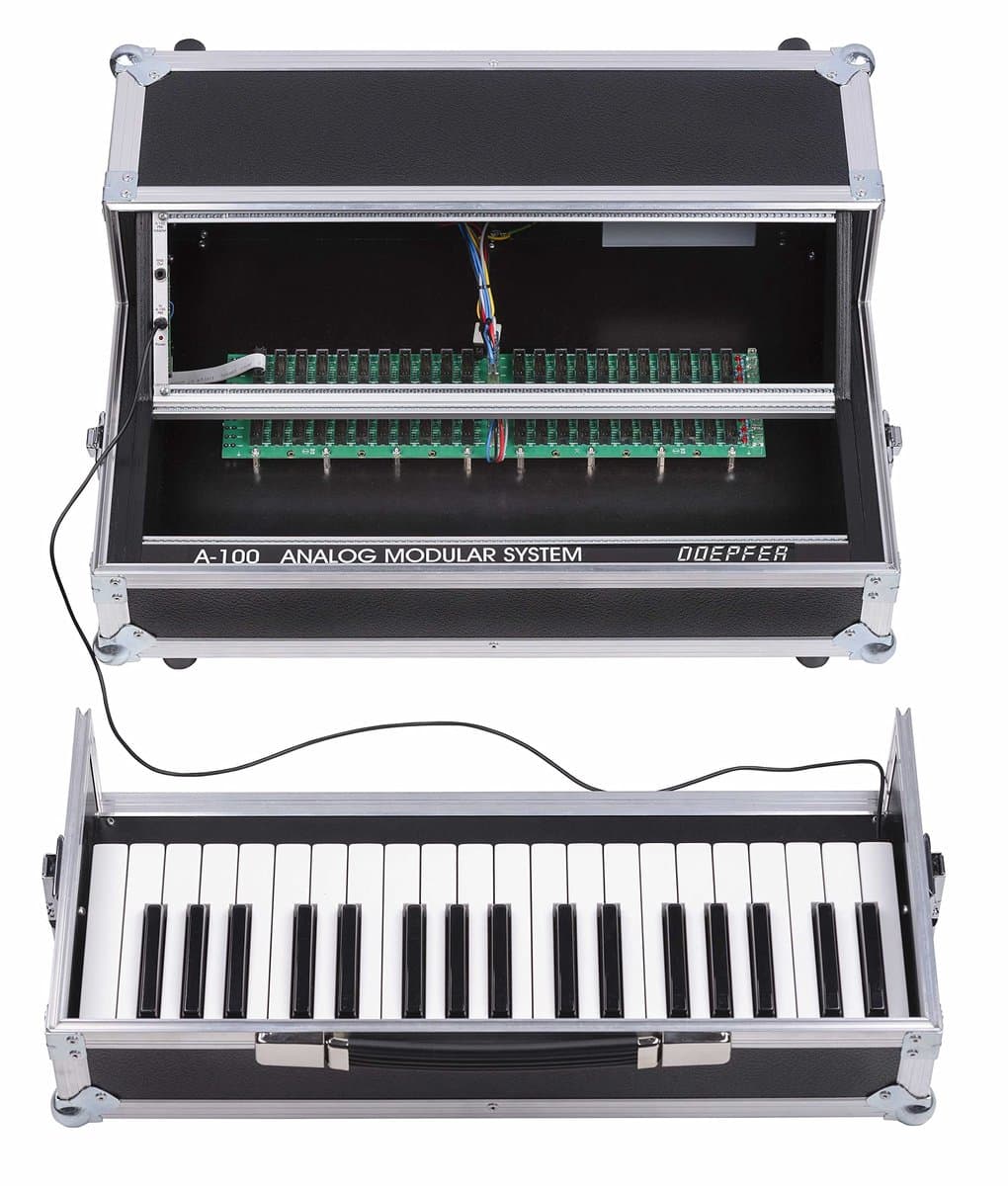 Doepfer A-100PBK with 3 octaves keyboard - Eurorack case