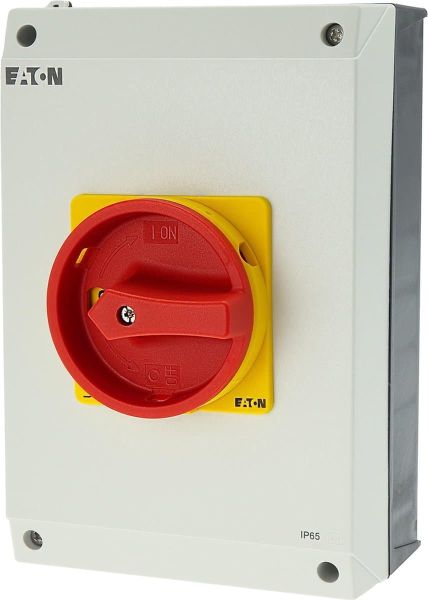 Eaton P3-63/I4/SVB Nokkenschakelaar 63 A 690 V 1 x 90 ° Geel, Rood 1 stuk(s)