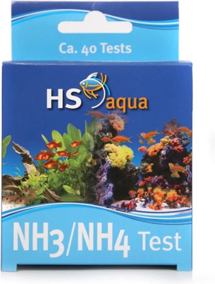 HS aqua NH3/NH4-test - meet de ammonium en ammoniak-waarde in je aquarium