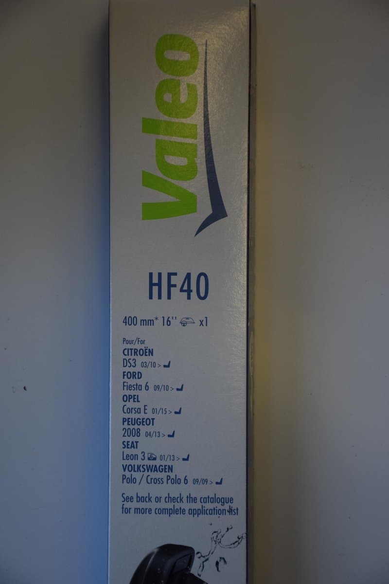 Valeo Ruitenwisser HYDRO-CONNECT HF40 Voorzijde
