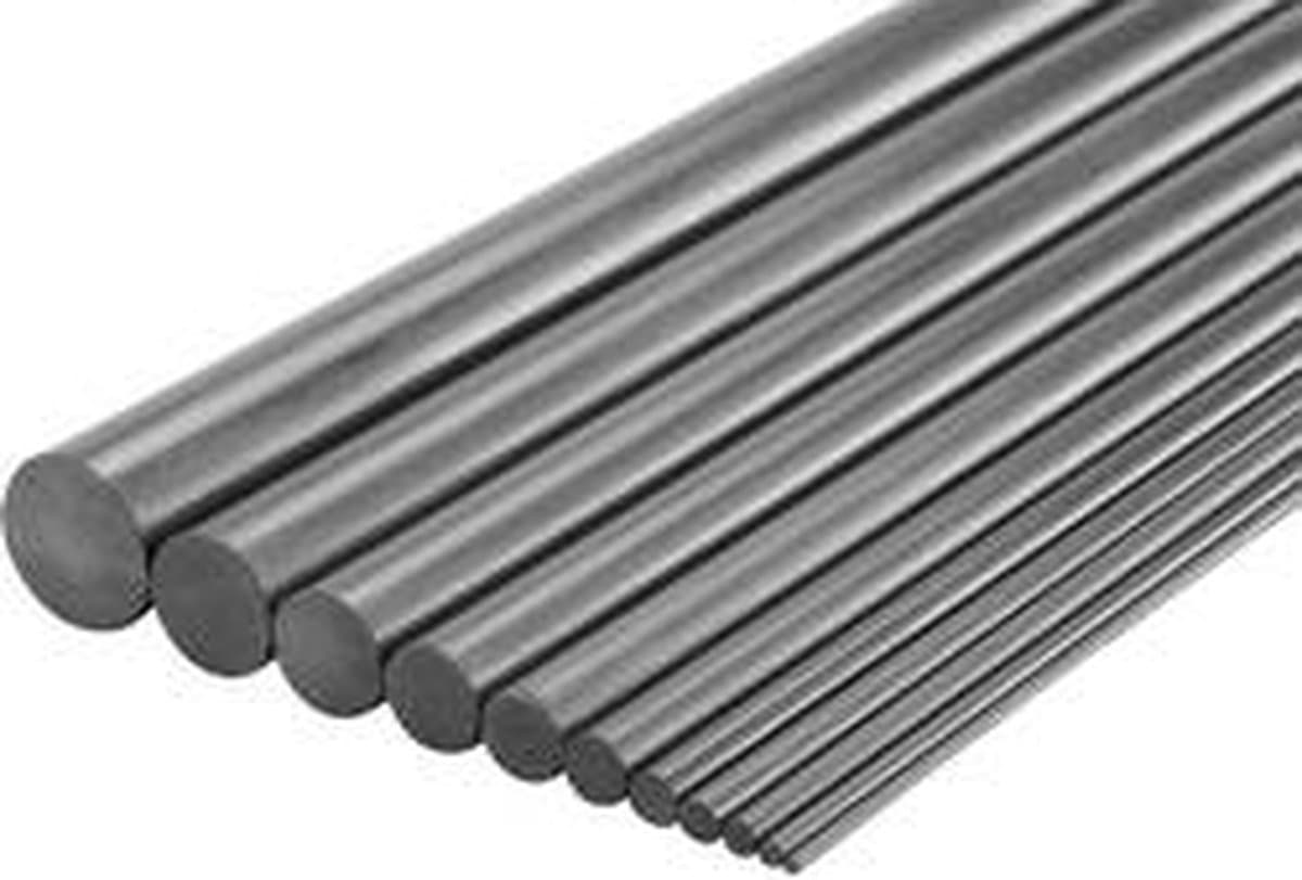 Carbon Staaf (Ø x l) 6 mm x 1000 mm 1 stuk(s)