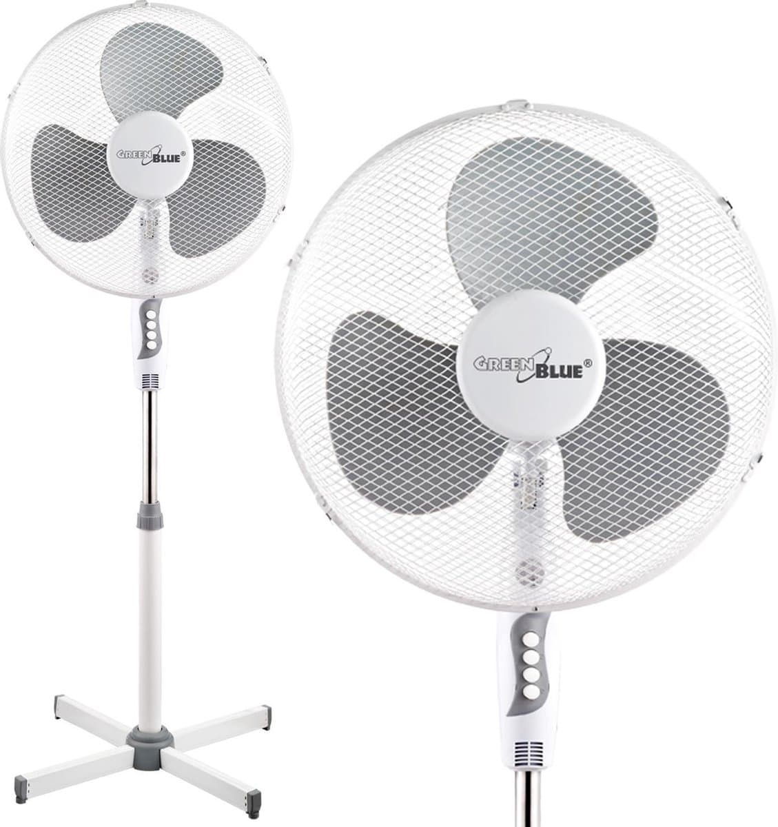 GreenBlue vloerventilator, 40 W, 3 niveaus luchtstroom
