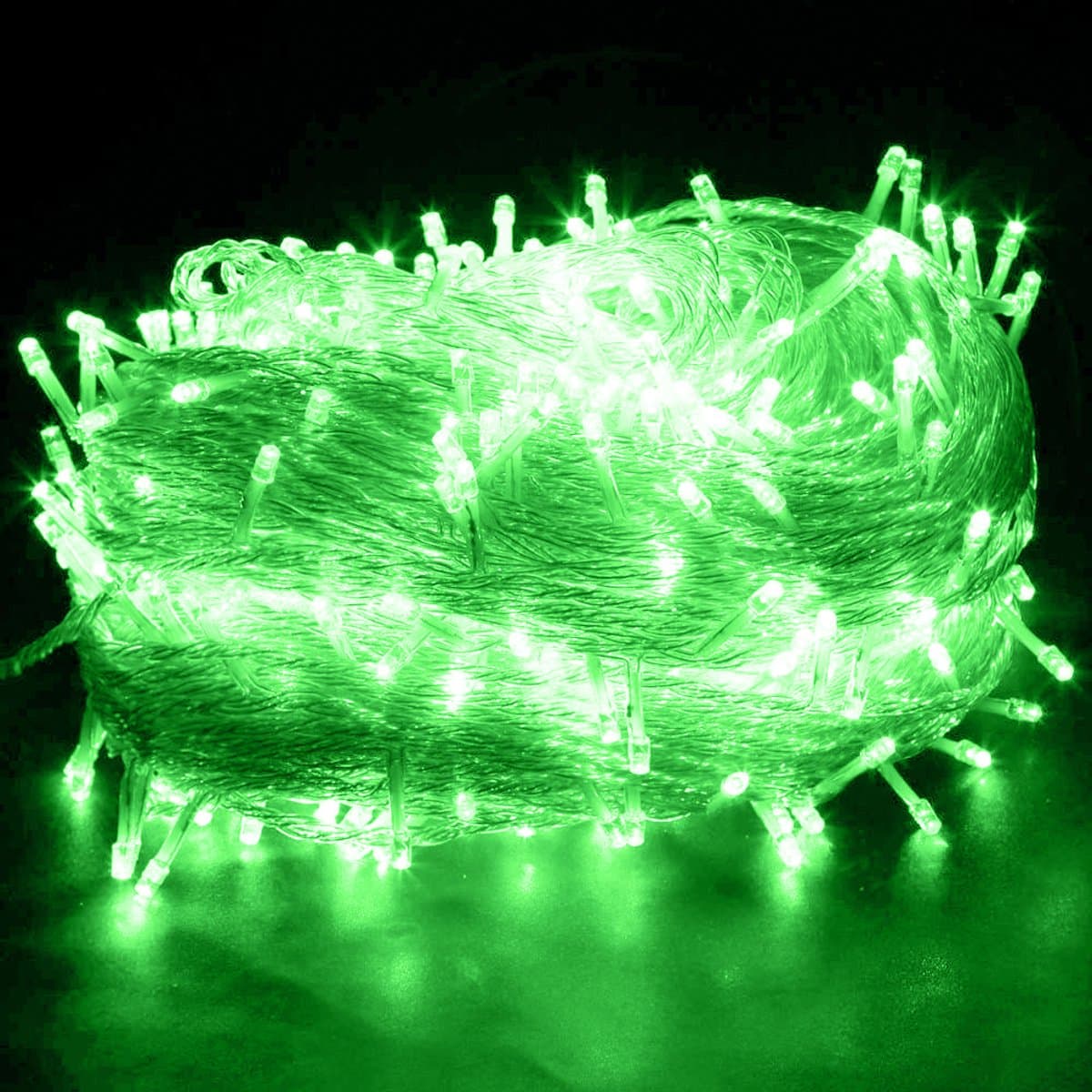 Rosnek 50m 500 LEDs Groen Licht LED Lichtsnoer - KerstverLichting met 8 Modes & Geheugenfunctie - Kerstdecoratie voor Binnen & Buiten