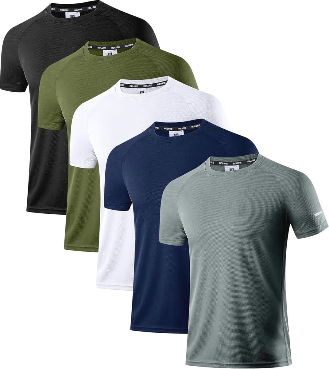 Ademend Sneldrogend Korte Mouwen T-shirt voor Heren