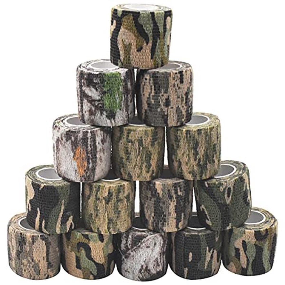 Camouflage Tape voor Buiten, 15 Rollen Stealth Camo Tape 5cm x 4.5m