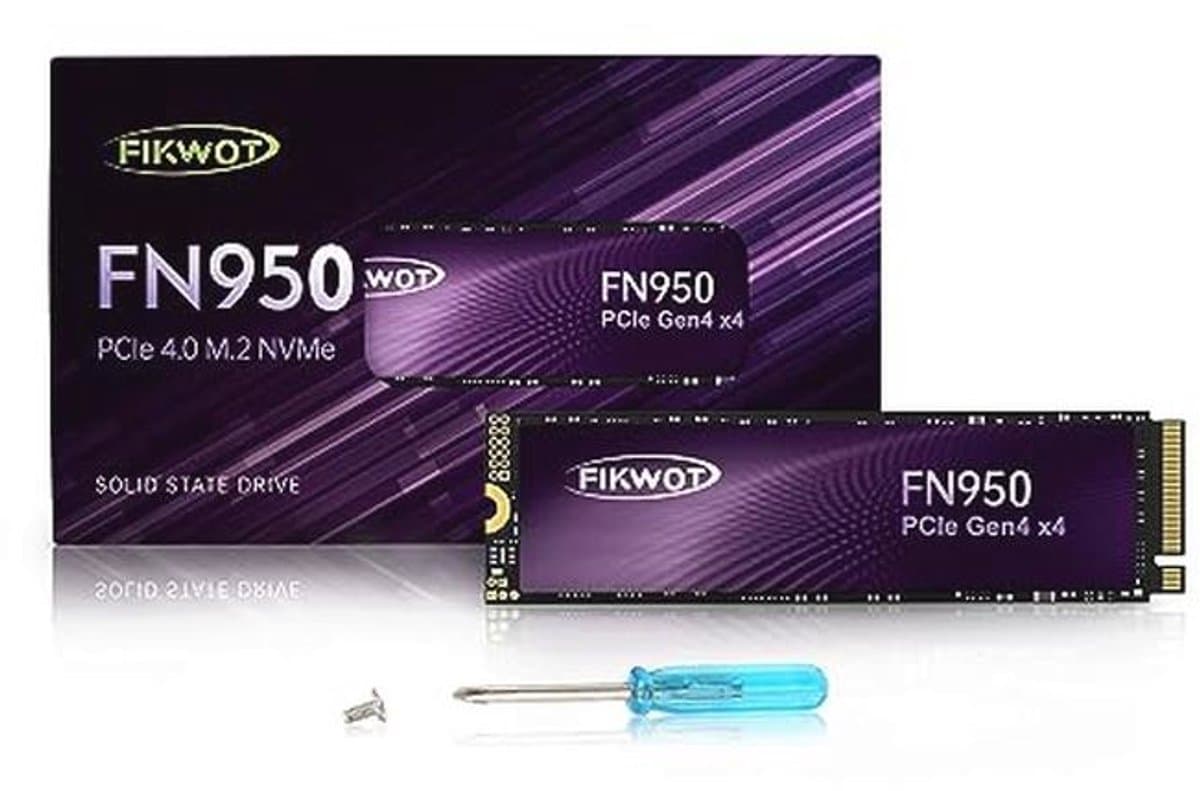 2TB M.2 2280 NVMe SSD - Hoge Snelheden tot 4800 MB/s, Compatibel met Laptop, Desktop en PS5