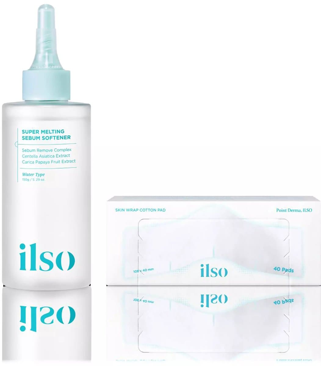 Ilso - Super Melting Sebum Softener - Skin Wrap Cotton Pad - 150g