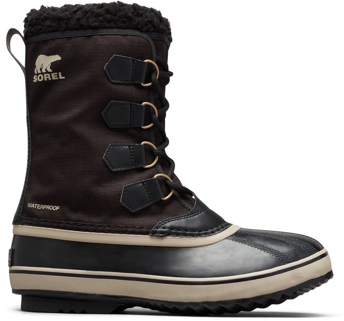 Sorel 1964 PAC™ NYLON WP Men's Snowboots - Black, Ancient Fossil - Maat 45