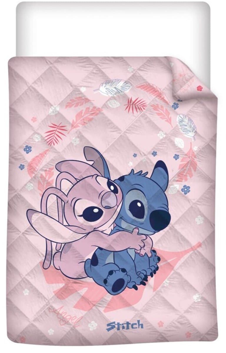 Disney Lilo & Stitch Sprei Cuddle - 140 x 200 cm - Polyester