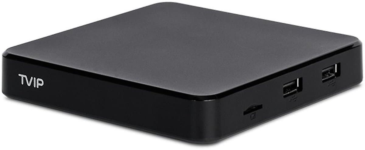 TVIP V.605 SE Mediaspeler – S-Box 4K UHD HDR – Amlogic S905X2 – WiFi AC & Bluetooth