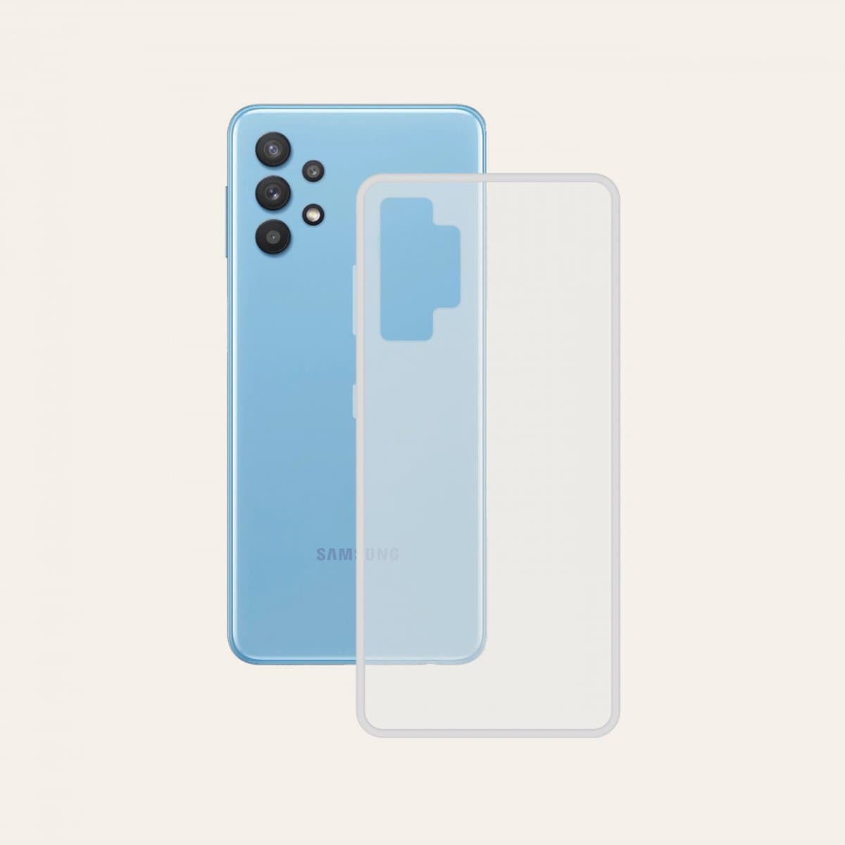 Mobile cover KSIX Samsung Galaxy A33 Transparent