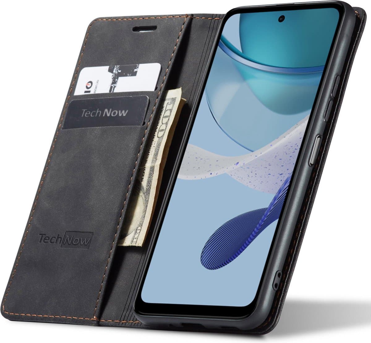 Hoesje geschikt voor Asus Zenfone 11 Ultra - Book Case Leer Slimline Zwart