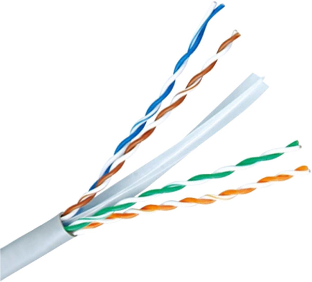 Safire - Cat 6 - UTP netwerk indoor - 305 meter - AWG24 massieve kern 4x2 5.5mm - OFC conductor 99.9% koper
