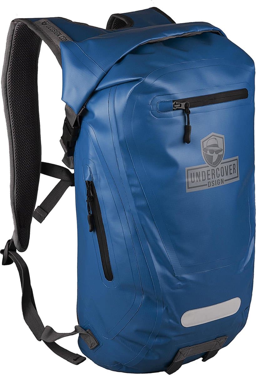 Undercover Dsign Rugzak - Waterdichte tas - Reistas - Rugzak laptop - Laptoptas - Aquastop - Geschikt voor 16 inch - Oceaan Blauw