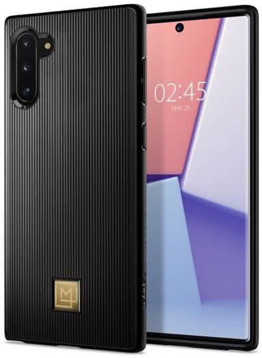 Spigen La Manon Classy Hoesje Samsung Galaxy Note 10 Zwart