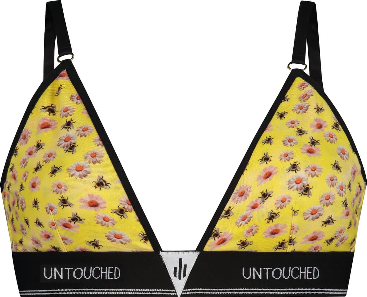 Untouched Bh zonder beugel – Daisy Bee Bralette – Ondergoed dames – Zacht & Duurzaam – Maat L