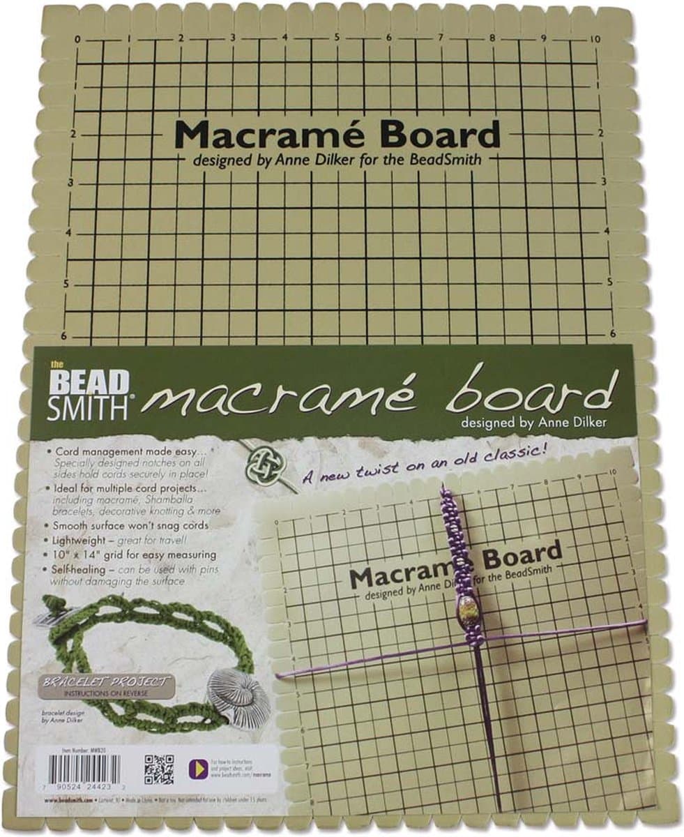 BeadSmith Macramé Bord Large 40x29cm