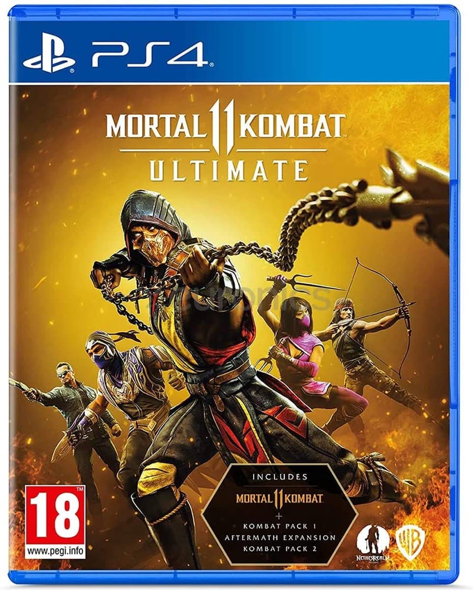 Mortal Kombat 11 Ultimate - PS4 - Import