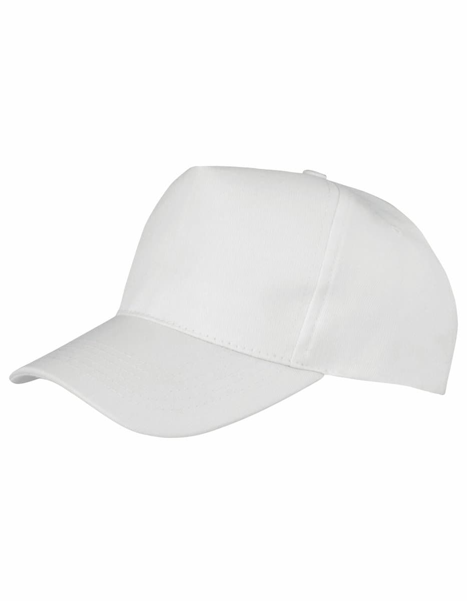 Result Core Junior Recycled Printers Cap RT984J - White - One size