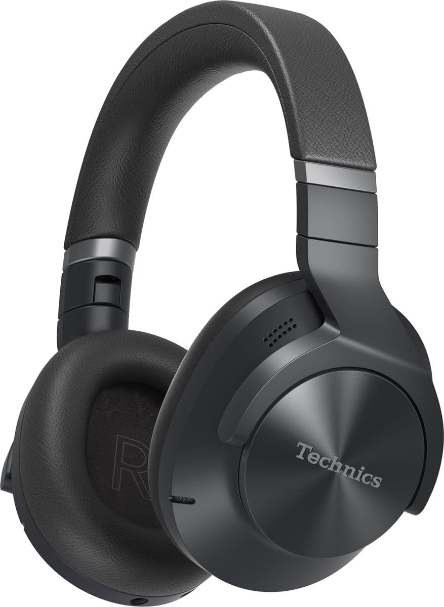 Technics EAH-A800 Headset Bedraad en draadloos Hoofdband Oproepen/muziek USB Type-C Bluetooth Zwart