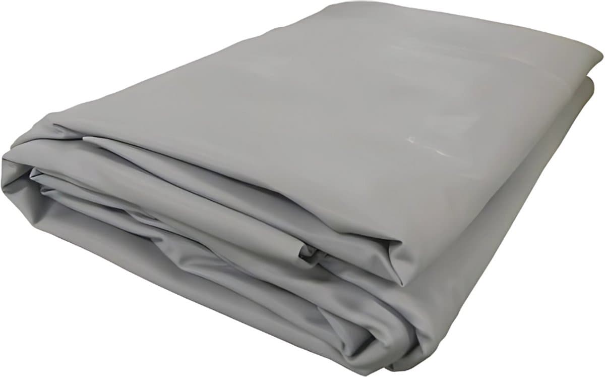 Happy Rhino - Grondzeil PVC - 300 x 400 cm - Grijs - Gronddoek