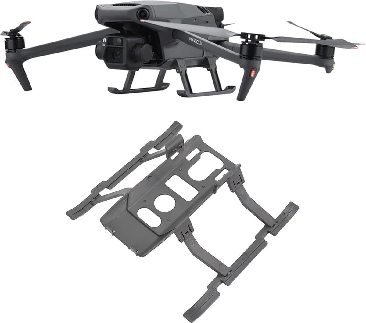 STARTRC Mavic 3 Landingsgestel Been Vouwbaar Verlengingsset voor DJI Mavic 3/Mavic 3 Classic Accessoires
