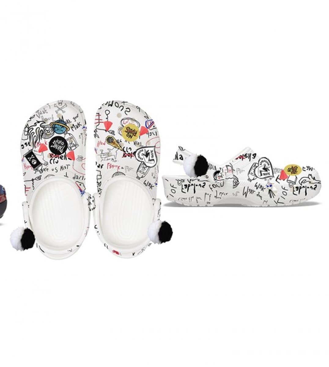 Crocs Classic SPECIALS Cruella Clog Wit Unisex Maat 45-46 M11