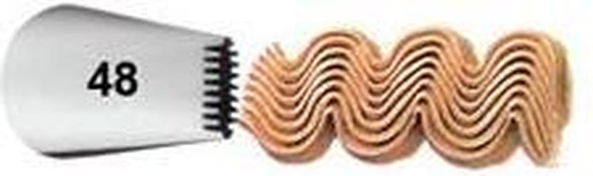 Wilton Spuitmondje #048 Basketweave - Weven
