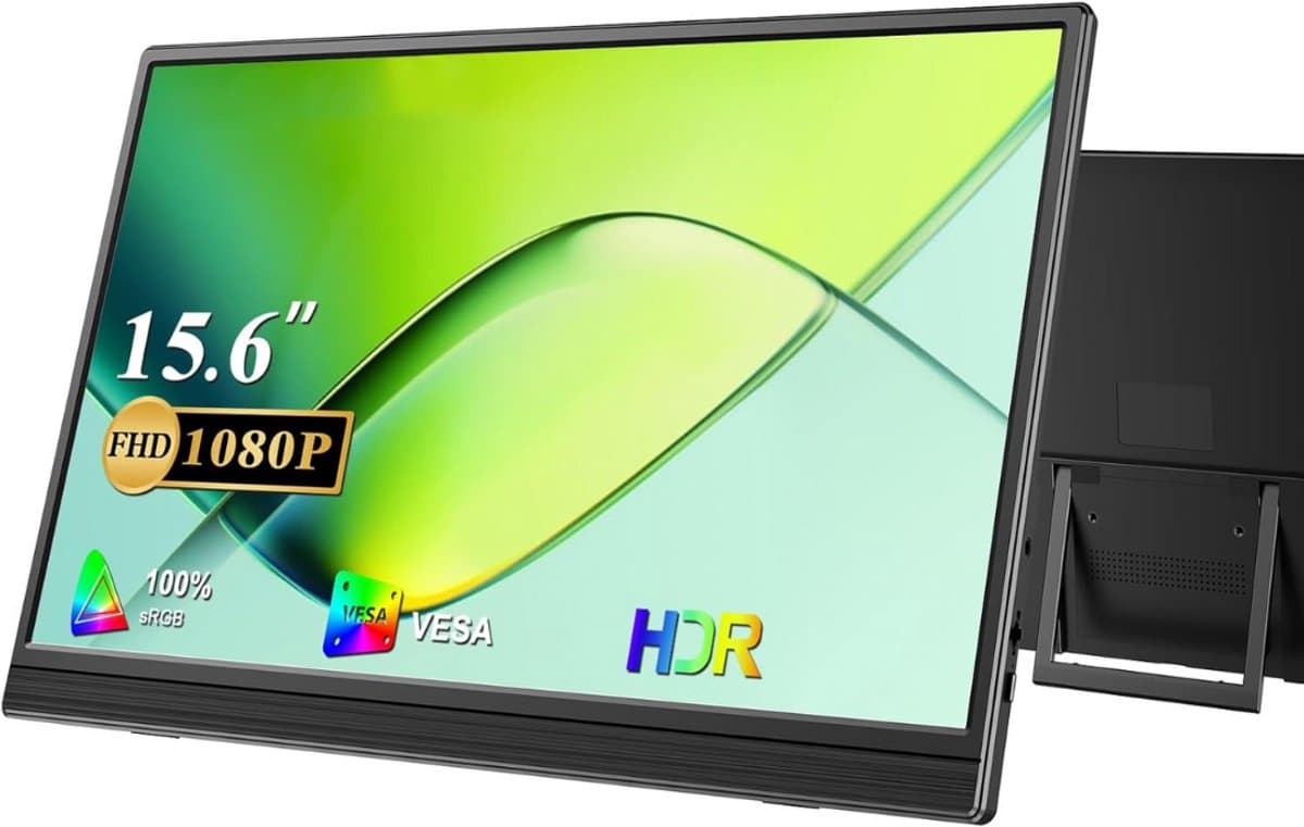 JMZR® Portable Monitor - Draagbare Scherm - Uitbreider - Full HD