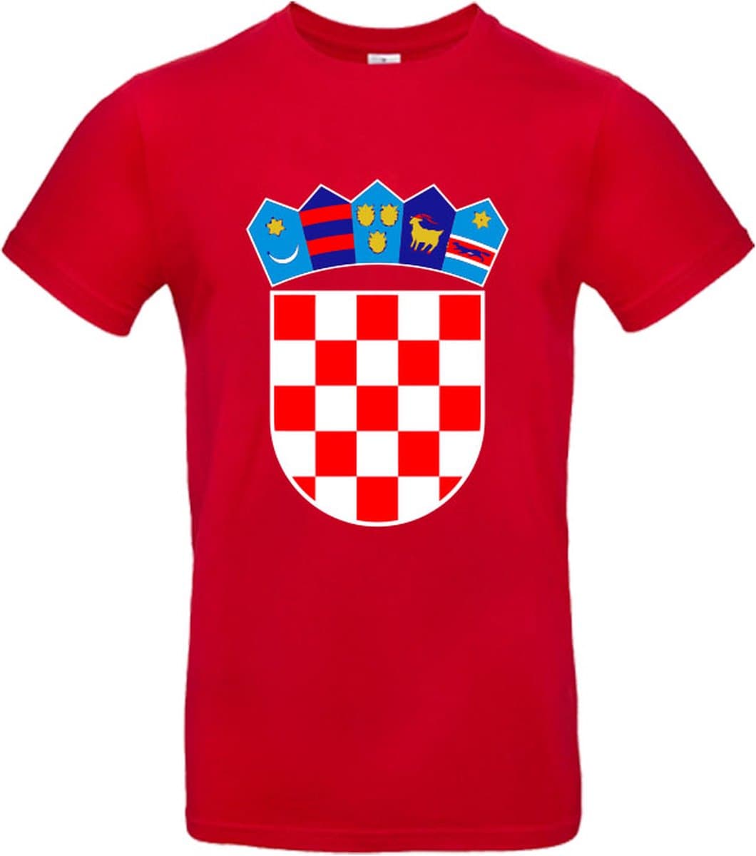 Kroatië WK 2026 Rood T-shirt - Hrvatska Supportersshirt