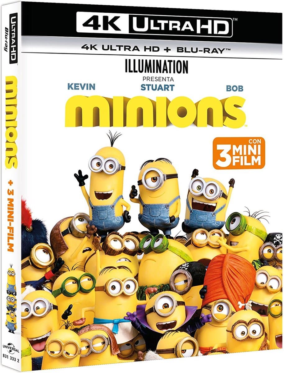 Universal Pictures Minions Blu-ray Tsjechisch, Engels, Spaans, Grieks, Italiaans, Pools, Portugees